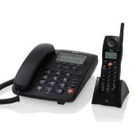 TCL 电话机 HWCD868(16A) TSD 无绳电话机(黑色)