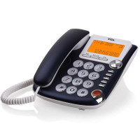 TCL 电话机HCD868(207)TSD 来电显示电话机 (宝蓝色)