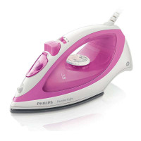 飞利浦( Philips)有线电熨斗蒸汽熨斗 GC1418/02桃红色 1000W