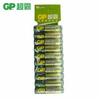 GP超霸碳性电池7号10粒装