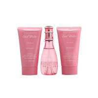 Davidoff大卫杜夫红粉丽人女士香氛礼盒(香水30ml+沐浴喱哩50ml+润体乳50ml)