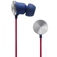 Nixon 时尚立体声线控耳机 Wire 3B 银/蓝/红色