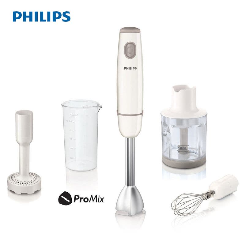 Philips/飞利浦 HR1608 电动搅拌机家用多功能粉碎机搅拌棒图片