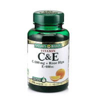 自然之宝水果大豆胚芽油复合提取物软胶囊100粒 维生素C加维生素E