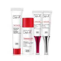 瓷肌CHINAskin早晚祛痘膏女士1+2优惠装(早晚祛痘膏*1 洁面乳(女士)10g*1 祛痘调理水 15ml*1)