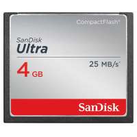 SANDISK(闪迪)Ultra(4GB)至尊高速CF存储卡(25M/S)