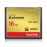 SANDISK(闪迪)Extreme(16GB) 极速CF存储卡(120M/S)