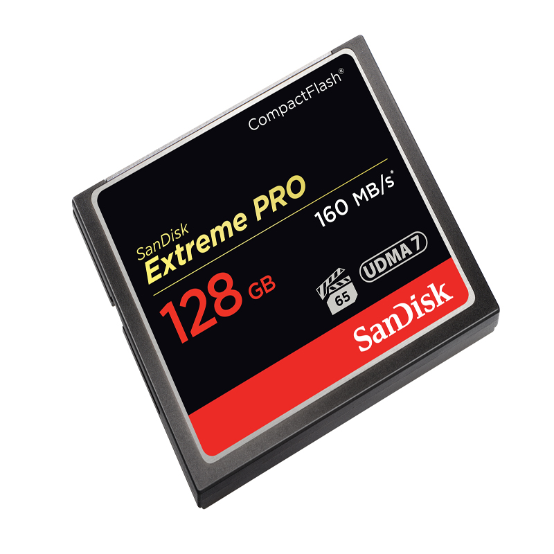 SANDISK(闪迪)ExtremePro(128G)CF存储卡(160M/S)高清大图