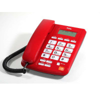 TCL HCD868(201)TSD 来电显示电话机 (火红)