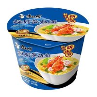 康师傅 鲜虾鱼板面 100g/桶