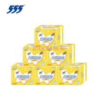 555/三五卫生巾丝薄干爽日用10片*6包
