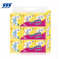 新品!555/三五卫生巾超薄日夜棉质组合*3包