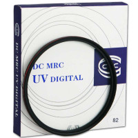 DC MRC UV 82mm 超薄多层防水镀膜个性红圈UV滤镜