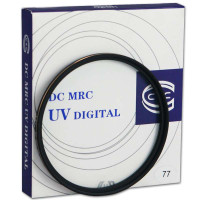 DC MRC UV 77mm 超薄多层防水镀膜个性金圈UV滤镜