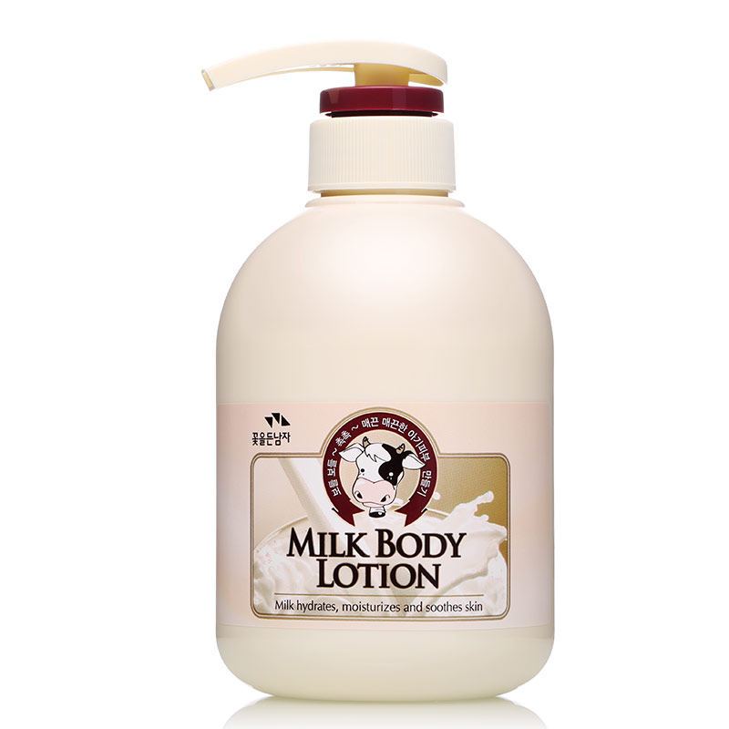 韩国进口 所望Somang牛奶身体乳 500ml 保湿滋润持久留香身体乳液