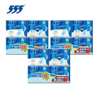555/三五卫生巾健康全护3+1日夜水晶组合装*3包