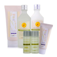 THE FACE SHOP 菲诗小铺金盏花防敏嫩肤套装