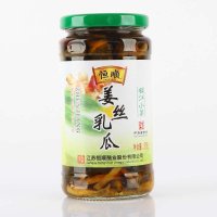 恒顺 姜丝乳瓜375g 江苏镇江特产 下饭小菜 腌制泡菜 酱菜 榨菜