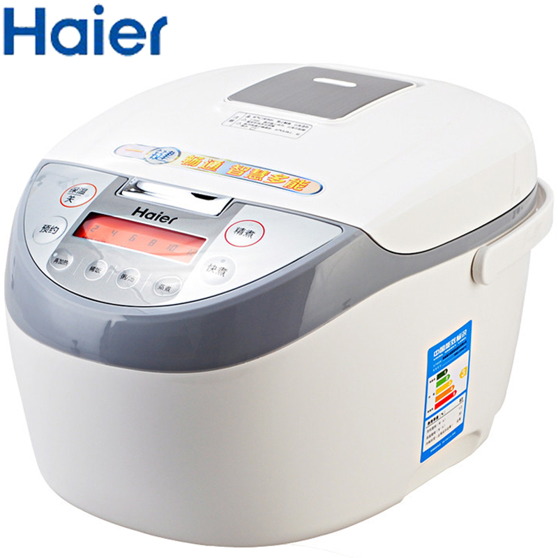 海尔(Haier)电饭煲HRC-FD4013 不粘锅内胆 底盘加热 多功能使用 智能预约 按键式 电饭煲