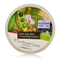 THE FACE SHOP 菲诗小铺草本丰润五谷卸妆霜 135g