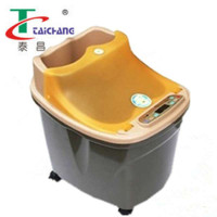 正品泰昌TC-1027深桶加热洗脚盆震动按摩泡脚桶熏蒸足浴盆足浴器包邮
