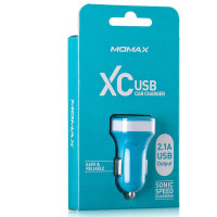 摩米士(MOMAX)彩虹车充(单USB5V2.1A蓝)