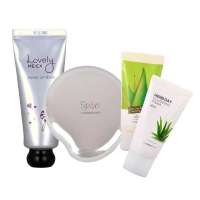 THE FACE SHOP菲诗小铺芦荟清肌套装 10.5g+40ml+25g+25G