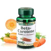 自然之宝Nature's Bountyβ-胡萝卜素软胶囊100粒 维生素A