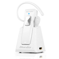 蓝弦Bluedio99A蓝牙耳机带座充白色