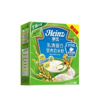 Heinz 亨氏 乳清蛋白营养奶米粉 6-36个月 超值装400g