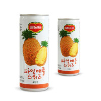 乐天 德蒙特地扪菠萝汁 果汁饮料果味饮品240ml (韩国)