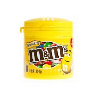 德芙MMS花生牛奶巧克力100g 豆 朱古力 玩偶随机附带