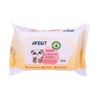 新安怡(AVENT)婴儿唇部手部湿巾25抽