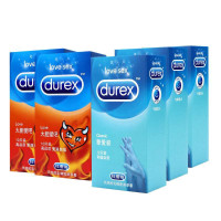 杜蕾斯 避孕套 love10*2+挚爱12*3超值组合装