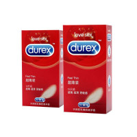 杜蕾斯 避孕套 超薄12*2安全套