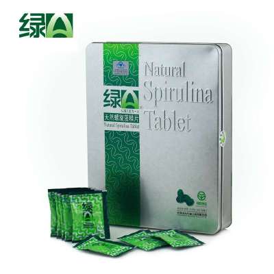 绿A牌天然螺旋藻精片礼盒 0.5g*12粒*28袋