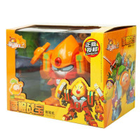 广博(GuangBo) XBQ9772 超大香橙战宝变形玩具削笔器/削笔机 黄色 单个装