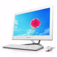 联想(Lenovo)C340 20英寸一体电脑(G2030T 2G 500G 白)
