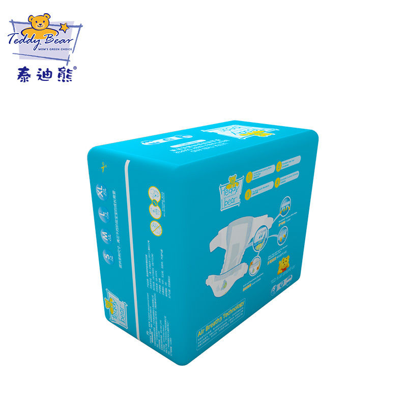 泰迪熊 呼吸特薄纸尿裤 S28片