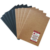 广博(GuangBo) HGB01015 尚氏泊kinbor 简约系列骑马钉/软抄记事本 10本装 颜色随机