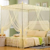 迎馨 宫廷式三开门落地蚊帐