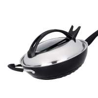 爱仕达孙俪推荐无烟不粘锅LZL8332 炒锅 金刚旋风32CM