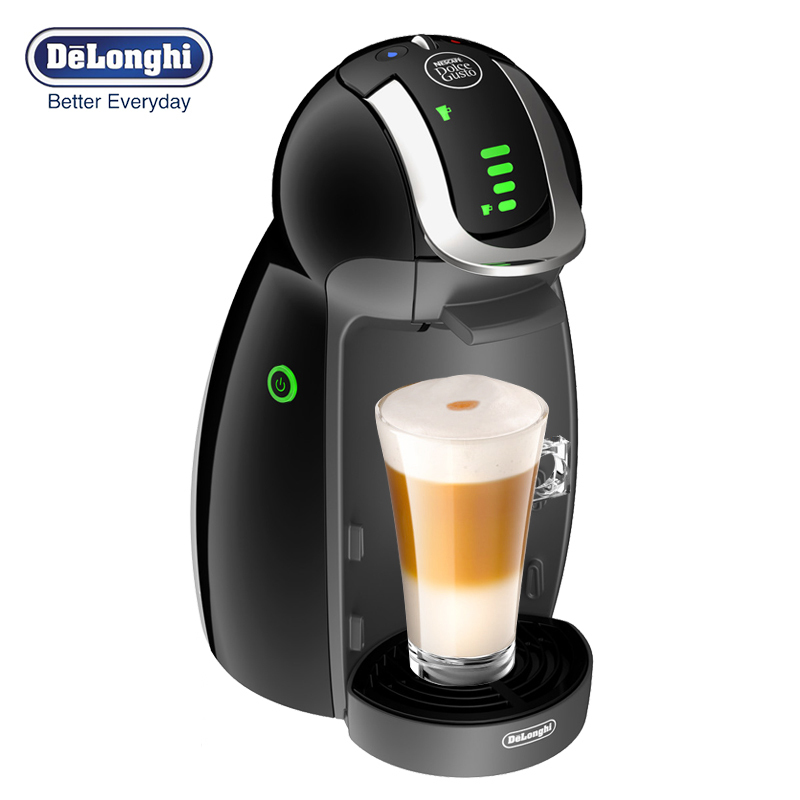 意大利德龙(DeLonghi) EDG465.B 胶囊咖啡机 家用 商用 1L水箱 全自动 花式咖啡 饮料机