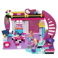 MEGA 美高 创意拼砌 芭比的高级沙龙 80245