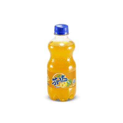 芬达 橙味碳酸饮料 300ml