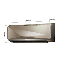 三菱重工 1匹 全直流变频一级冷暖无氟家用挂机空调 KFR-25GW/ABVGBp