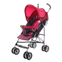 小龙哈彼Happydino多功能全罩蓬婴儿推车轻巧折叠婴儿车红色企鹅LD319Q-K379