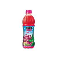 美汁源 爽粒红葡萄 450ml