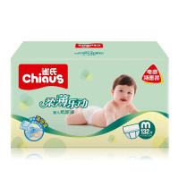 雀氏柔薄乐动婴儿纸尿裤 彩箱装中号M132片