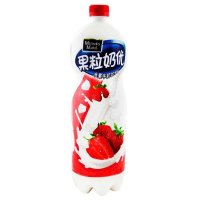 美汁源果粒奶优草莓味 450ml